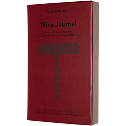 Moleskine Passion Journal Hard Cover Notebook, Boxed, Wine, Large