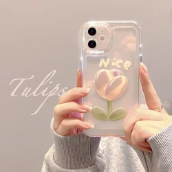 Yingkaida Maska za mobilni telefon iPhone 12, Providna