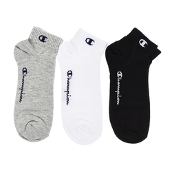 CHAMPION Pack-3 Low-cut socks Y08QH Men Black / White