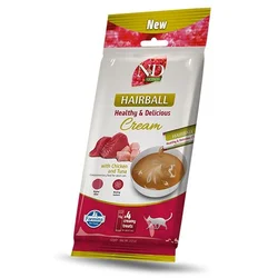 N&D Pasta za mačke Hairball Quinoa, Piletina i losos, 60 g