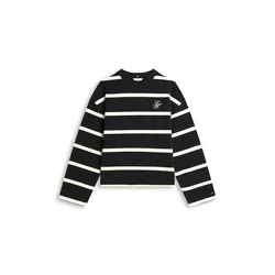 TOMMY HILFIGER Majica  črna / bela
