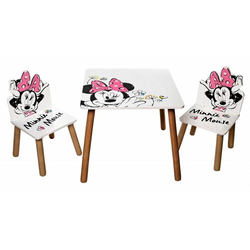 Arditex otroška miza s stoli Minnie Mouse