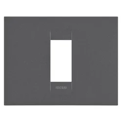 GEWISS GW16401VN Chorus, GEO dekorativna maska 1M, crna saten