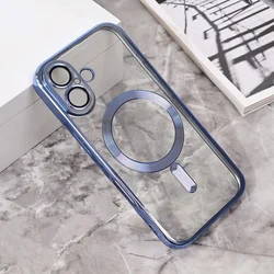 Torbica Magsafe Lux za iPhone 16 6.1 svetlo plava