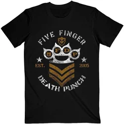 Five Finger Death Punch Majica Chevron Unisex Black XL