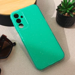 Maska za mobilni telefon Samsung Galaxy A15 5G SPARKLE DUST, Menta