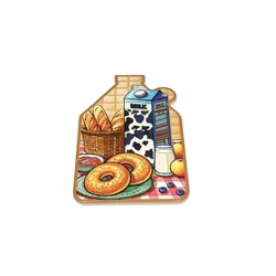PODMETAČ 13x21cm (BAGEL) ROY-0036