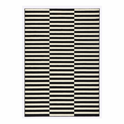 Črno-bel tekač Hanse Home Gloria Panel, 80 x 200 cm