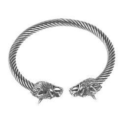 Zapestnica Viking Double Wolf - SSG-009 Small