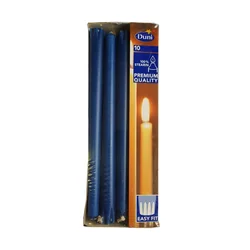 Duni Antique sveća tamno plava 23,5 cm 10/1 (pak)