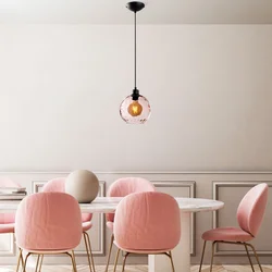 Opviq Luster Benek-20-14303, 20x20x120, IP20, Crno-rozi
