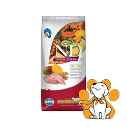 N&D Tropical Selection Cat, Chicken Neutered 300g, Piletina i Tropsko Voće