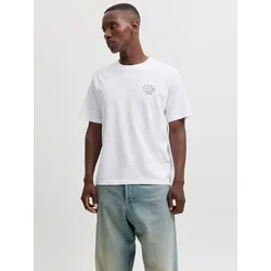 JACK & JONES Majica JORURBAN črna / bela