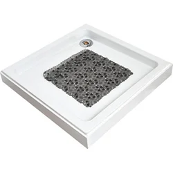 Tendance Podloga za kadu Bubbles, 50x50 cm, Siva