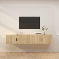 Zidni TV ormarići 2 kom boja hrasta sonome 100x34,5x40 cm