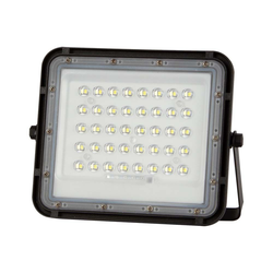 Spoljašnji solarni LED reflektor LED/10W/3,2V IP65 4000K crna + daljinski upravljač