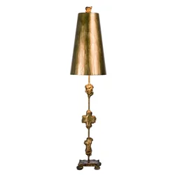 Flambeau FB-FRAGMENT-TL-G - Stona lampa FRAGMENT 1xE27/60W/230V