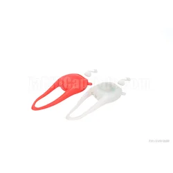 Svjetlo Kina Set Lenjivac silikon 1 LED P+Z Boja:Crveno-crna