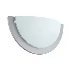 Eglo 181327 - Zidno svetlo ICEBERG 1xE27/60W/230V srebrno