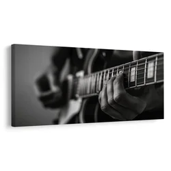 Slika prsti na kitarskih strunah - 120x60