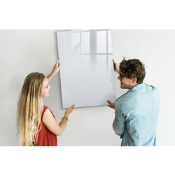 tulup.si Magnetna tabla Barva temno bela 70x100 cm