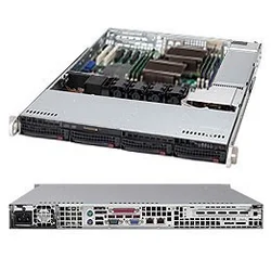 Supermicro SuperChassis SC815TQ-563CB 1U Server Chassis