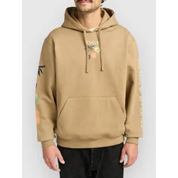 RVCA Deep Think moški pulover s kapuco coyote