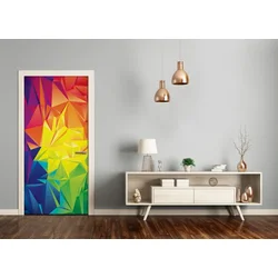 tulup.si Nalepka na vratih Abstraktna 75x205 cm