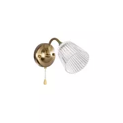 Zidna lampa 1xE14/60W/230V zlatna