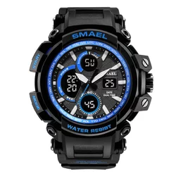 Moška ročna ura Smael S-shock MTGB1000 Black and Blue