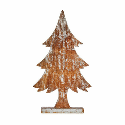 Pom de Crăciun Smeđa 5 x 49,5 x 26 cm Srebrna Drvo