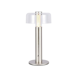 LED prigušiva punjiva stona lampa LED/1W/5V 3000K 1800 mAh zlatna