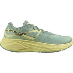 Salomon Aero Glide Running Shoes, Granite Green/Yellow Iris/White - 41 1/3