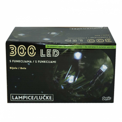 300L LED Lampica bijela, 8 funkc. za van