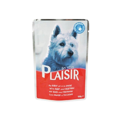 Plaisir sos za pse - govedina i povrće 100g