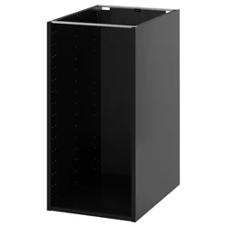 METOD Okvir podnog ormarića, Crnosiva, 40x60x80 cm