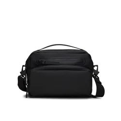 Torbica za okrog pasu Rains Cargo Box Bag W3 14110 Črna