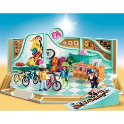 PLAYMOBIL Set za igranje City Life Prodavnica bicikala i skejtova