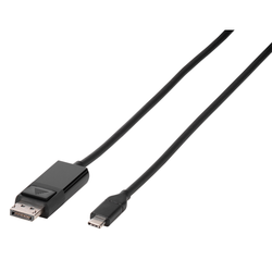 VIVANCO 1,5m USB-C - DisplayPort 45527 1,5 m, USB-C ->DisplayPort Kabel