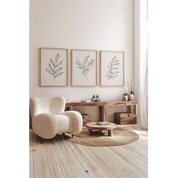 Wallity Slika 3Dartsoho39, 3 dela, 33 x 48 cm