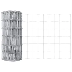Vidaxl Evropska ograja 0,8 x 10 m PVC prevlečen železo