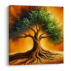 Slika čarobno drevo življenja - 70x70