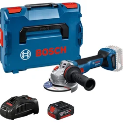 Bosch Akumulatorska ugaona brusilica GWS 18V-11 S, 1x5,0Ah + punjač + L-BOXX 136 06019N4003