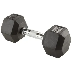 Energetics HEX DUMBBELLS, fitnes tegovi, crna 282765