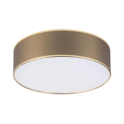 LED plafonsko svetlo SIRJA LED/36W/230V, prečnik 45 cm, braon/zlatno