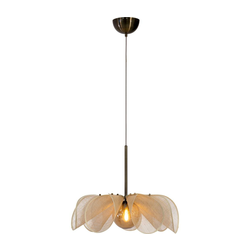 Markslöjd 108659 - Luster na sajli STYRKA 1xE27/40W/230V prečnik 63 cm bež