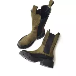 Obuca Trend Ženske čizme 2461, Maslinaste