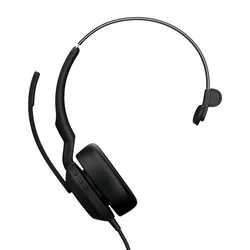 Jabra Evolve2 50, USB C/A, UC Mono, w/o BT Bluetooth logo for consistency, but no BT function