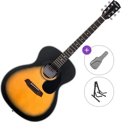 Pasadena PG-100 Standard SET Sunburst Akustična kitara Jumbo
