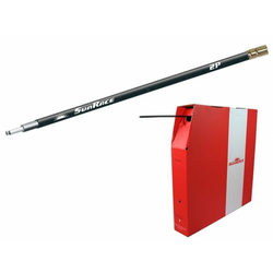 Sunrace bowden OCB2P zavora 5mm x 50m black roll